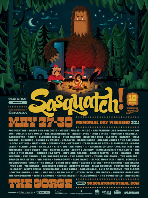 Blinding Moments of Unconviction: Sasquatch 2011...May 2011...yes, that is how far I am behind