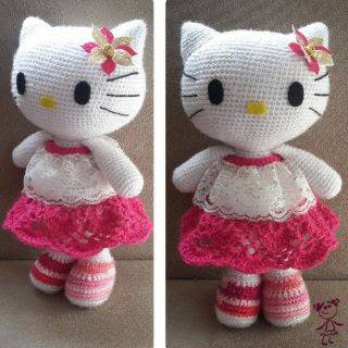 PATRON GRATIS HELLO KITTY AMIGURUMI 28072 PATRON HELLO KITTY AMIGURUMI 28072