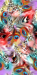 digital painting collage feather patterns studio flower feathers colorful prints designs pattern textile animal theworldofdesignpatterns drawings flowers tr kaynak