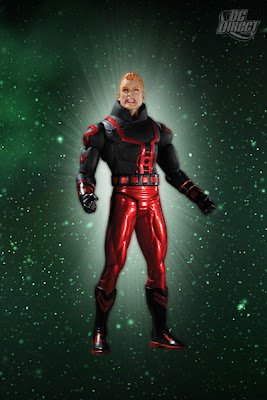 Green Lantern Series 4 by DC Direct - Red Lantern Guy Gardner Action Figure