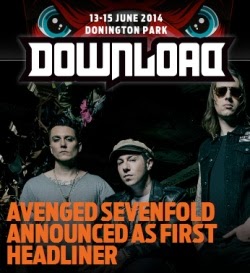 Avenged Sevenfold y Rob Zombie al Download Festival 2014 
