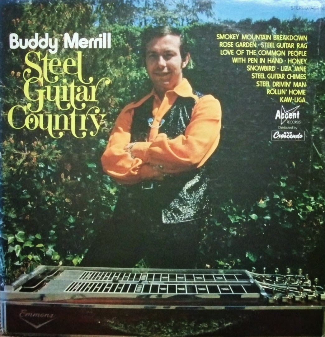 el Rancho Steel Guitar Country Buddy Merrill (1970)
