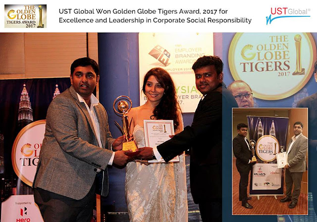 golden globe 2017 award UST global 