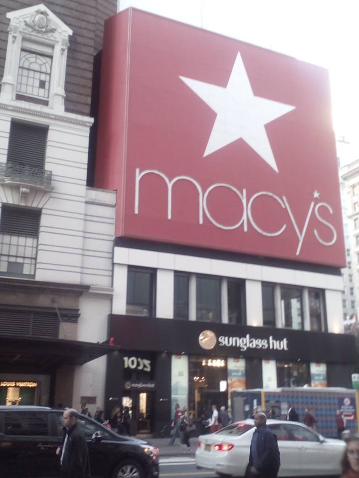 CHINAR SHADE : MACY'S BUILDING MANHATTAN NEW YORK WHERE THE FIRST ...