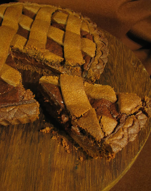 crostata al cioccolato di knam