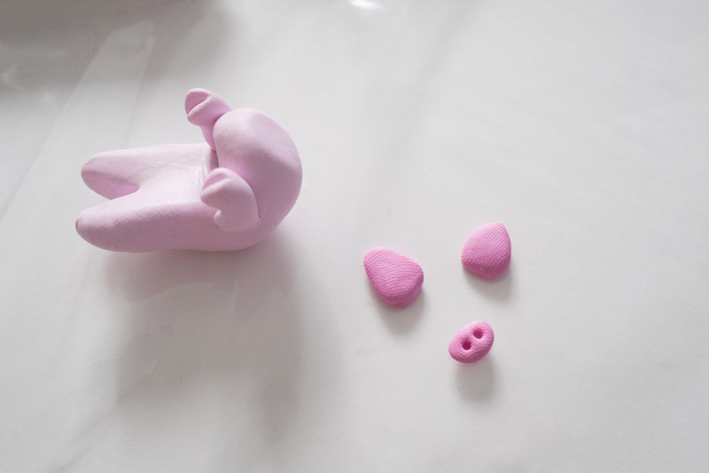 KuneCoco • DIY • Schweine Teebeutelhalter aus Fimo Schweinchen aus Fimo formen