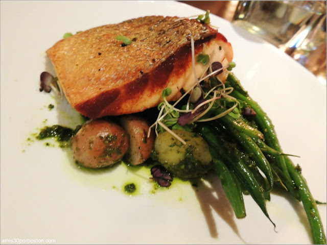 The Hourly Oyster House: Grilled Salmon The Hourly Oyster House: Grilled Salmon