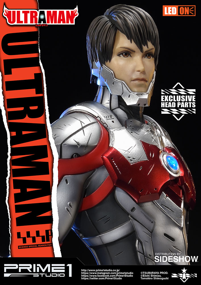 toyhaven Prime 1 Studio 27inch tall Ultraman Statue with LED lightup