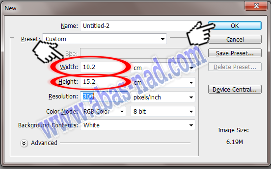 Cara Cetak Ukuran Foto dengan ABas NAD
