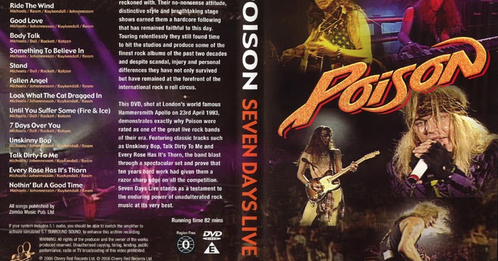 poison discography live download