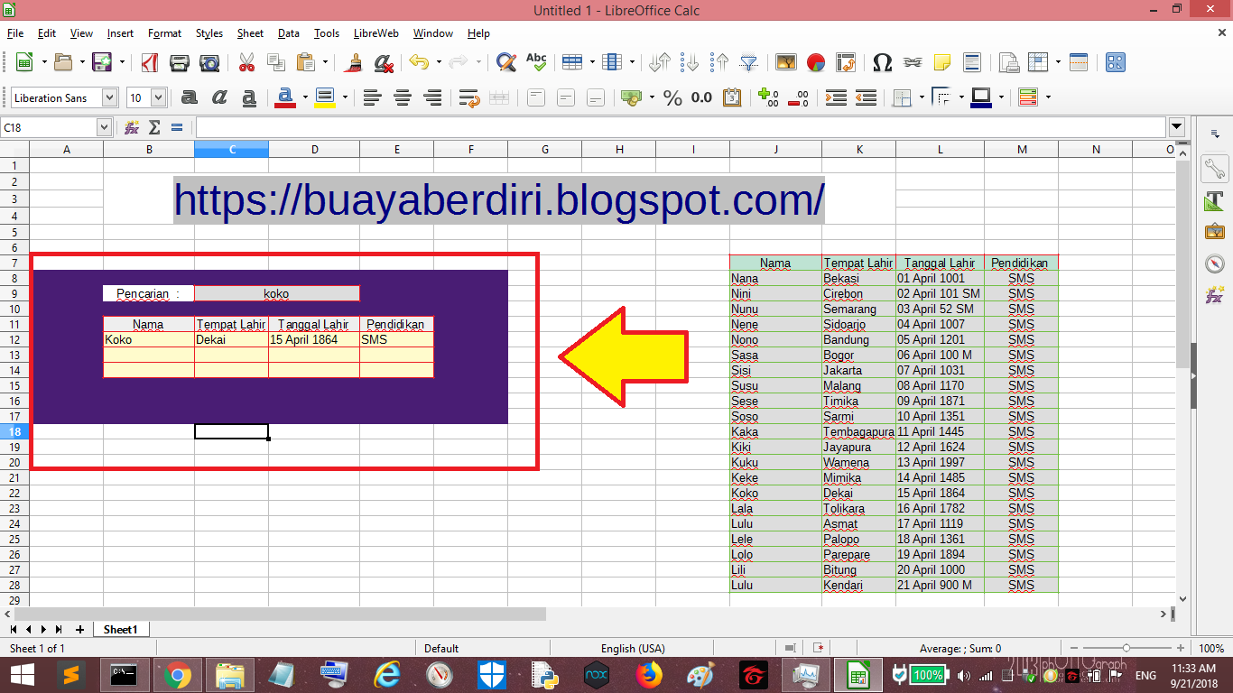 Rumus Excel Membuat Fitur Searching Di Excel Membuat Kolom Pencarian Menggunakan Rumus Excel