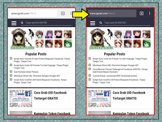 Mengganti Warna Address Bar Browser Handphone Agar Sesuai Layout Blog - igniel.com Mengganti Warna Address Bar Browser Handphone Agar Sesuai Layout Blog - igniel.com