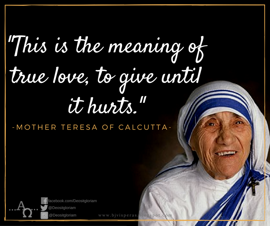 REFLECTIONS: A GUIDE TO LIFE'S JOURNEY: MOTHER TERESA ON TRUE LOVE