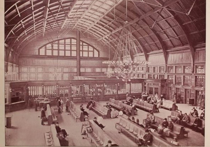 New York and Stuff Pennsylvania RR Exchange Place Passenger Station