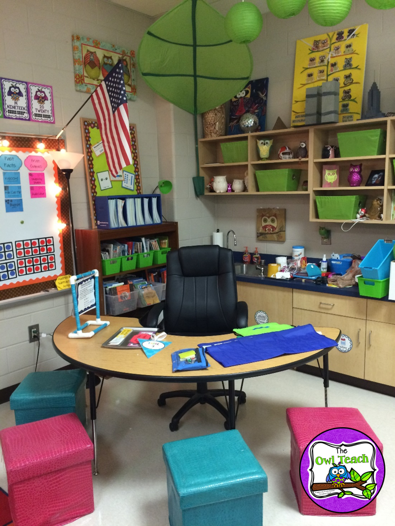 The Owl Teach Back to School BASH! Week 1 Classroom SetUp and