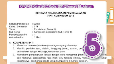 Rpp K 13 Kelas 4 Sd Revisi 2017 Rpp K 13 Kelas 4 Sd Revisi 2017