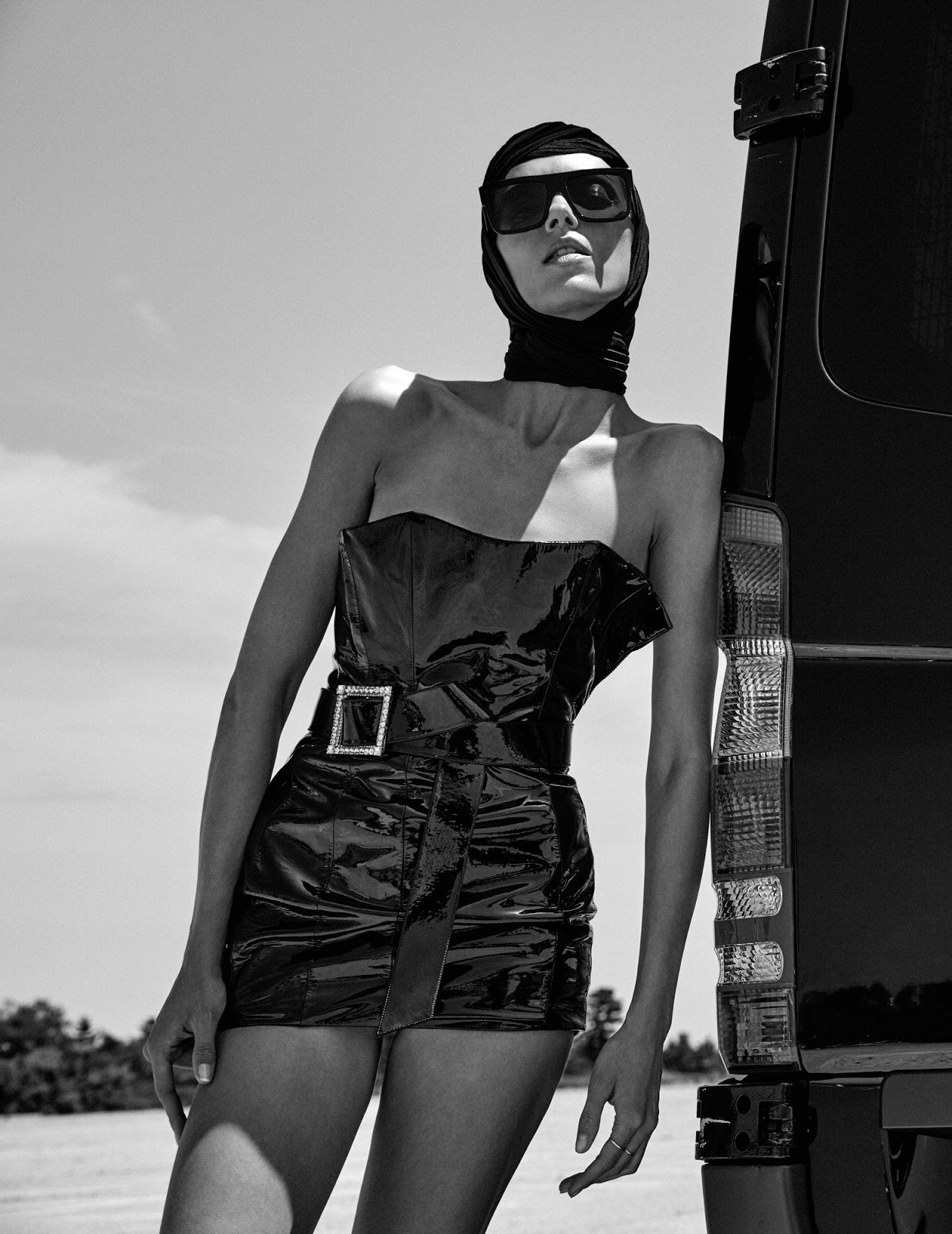 Anja Rubik in Vogue Germany September 2018 by Chris Colls