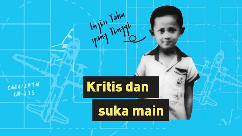 Biografi B.J. Habibie dalam Bahasa Inggris dan Artinya