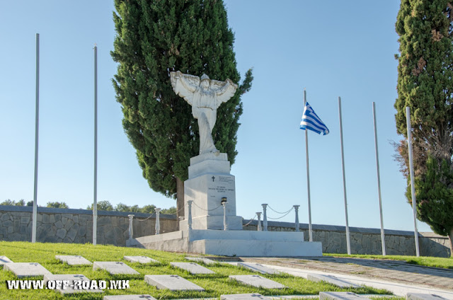 Greek Military WW1 Cemetery near Doirani, Greece