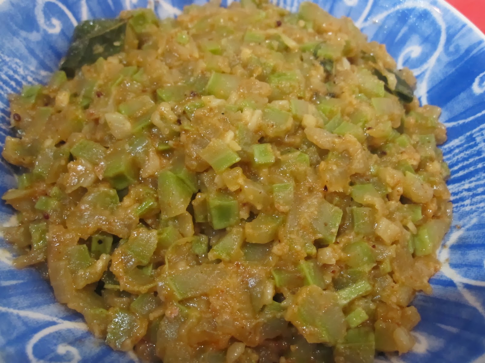 Kalai's Samaiyal: Bottle Gourd Stir Fry/Suraikai Poriyal