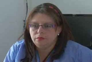 Maria Carolina Galvis "bacteriologa" de centro médico vinculado a la estafa de serinpro