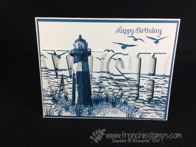 Large Letter Framelits, Monochromatic, Stampin'Up!, Frenchiestamps,