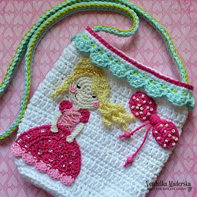Crochet princess purse pattern