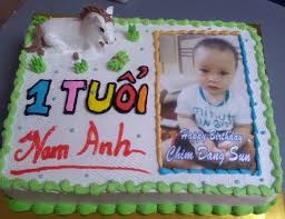 bánh sinh nhật in ảnh