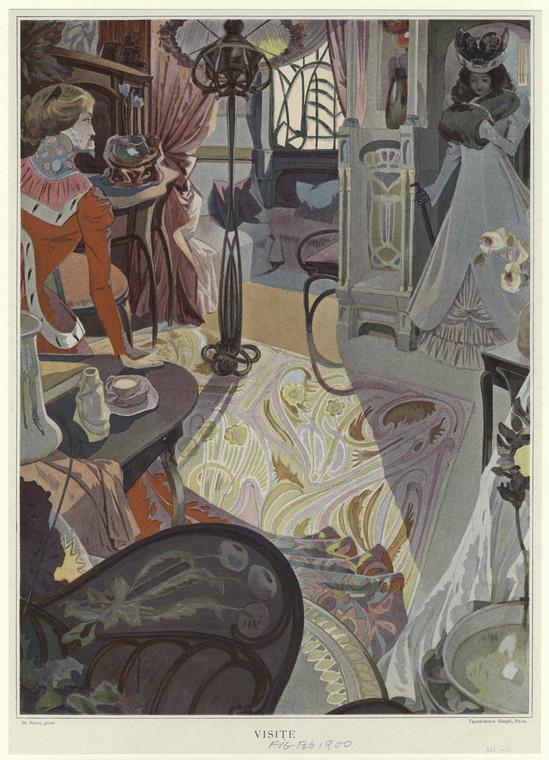 Painting is silent poetry.: Georges de Feure