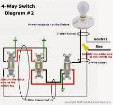 Electric Work: Switch Wiring Diagram,1 - 42