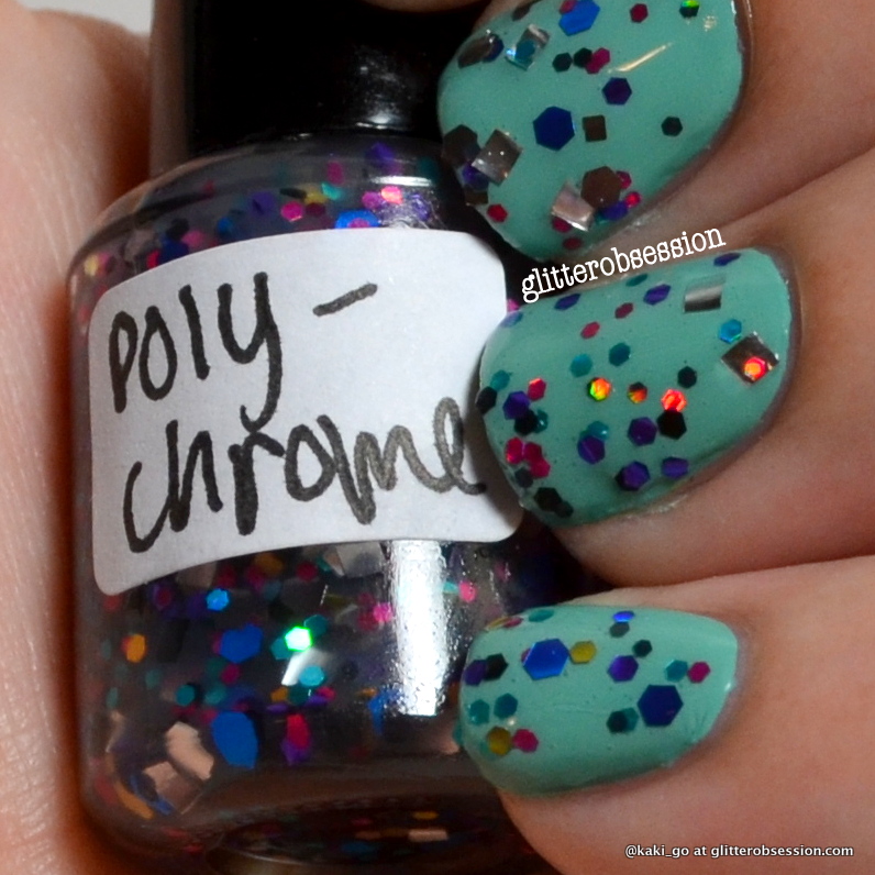 glitter obsession A Rhyming Dictionary Polishes Swatches & Review