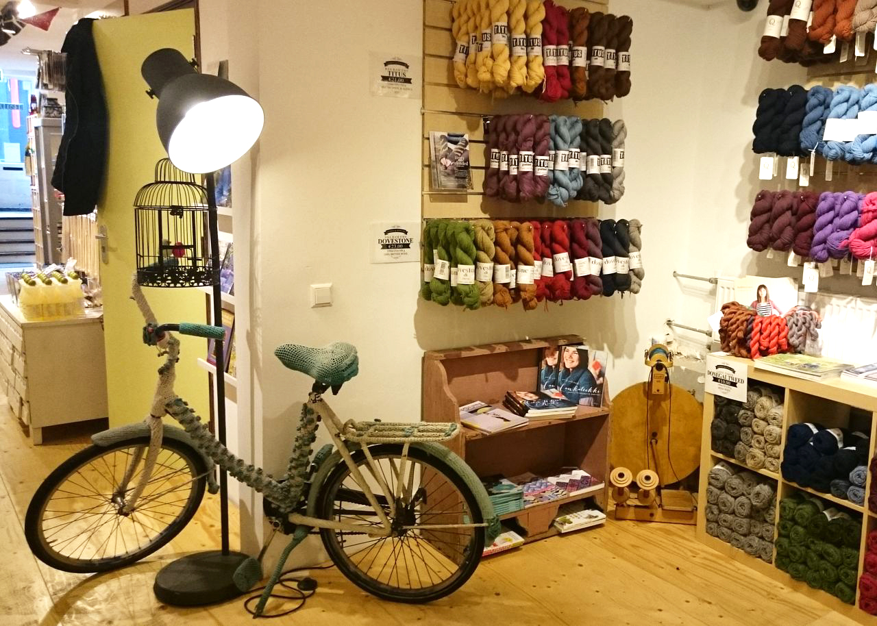 Yarn shop in Amsterdam - Stephen&Penelope