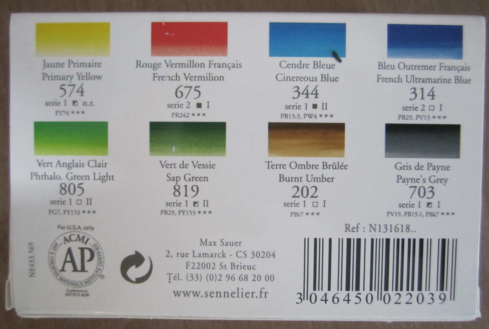 Review Sennelier Aqua Mini Watercolor Set Sennelier Watercolor