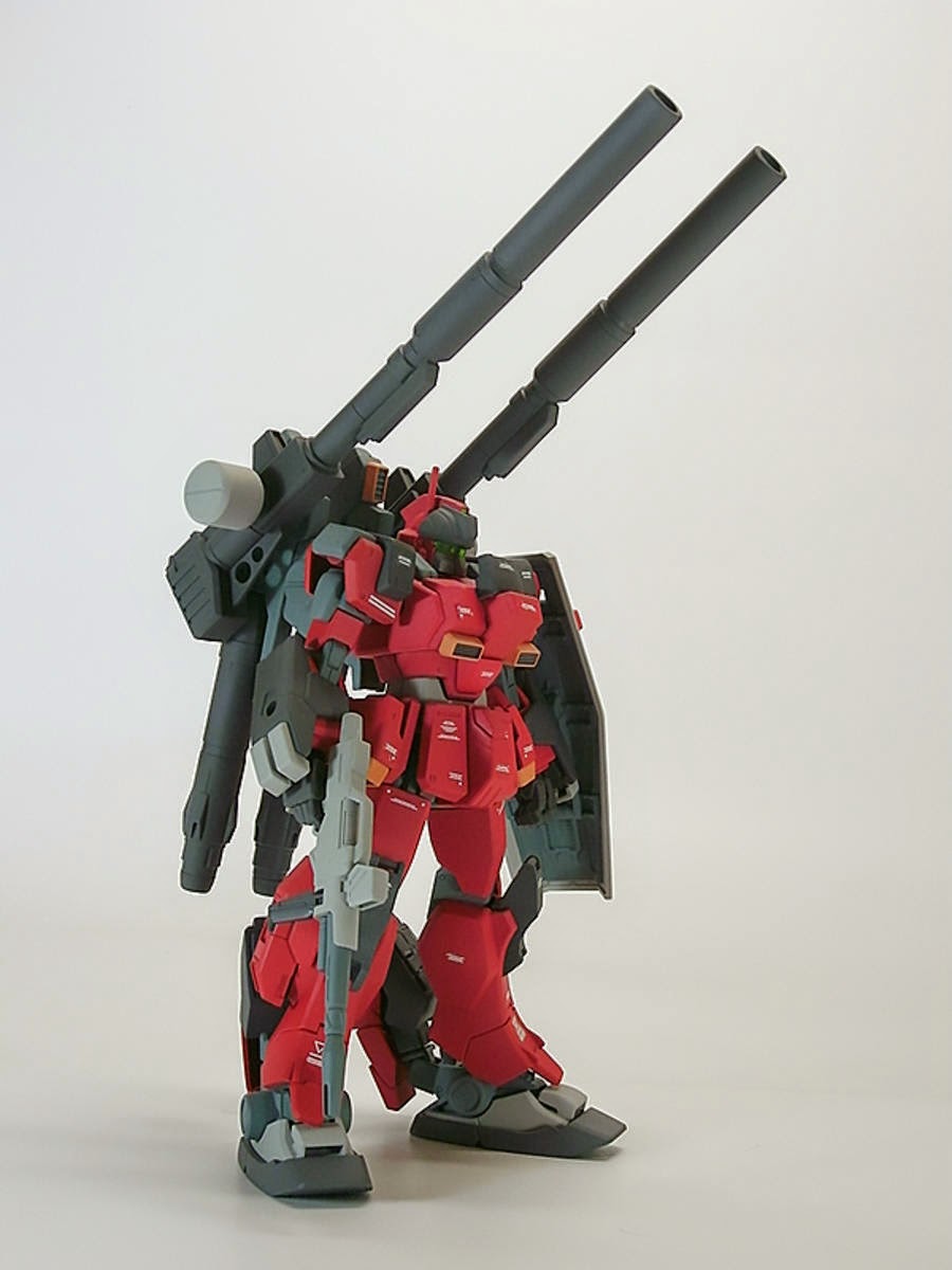Custom Build HGBF 1/144 Gundam EzSR "Guncannon Land Battle Type