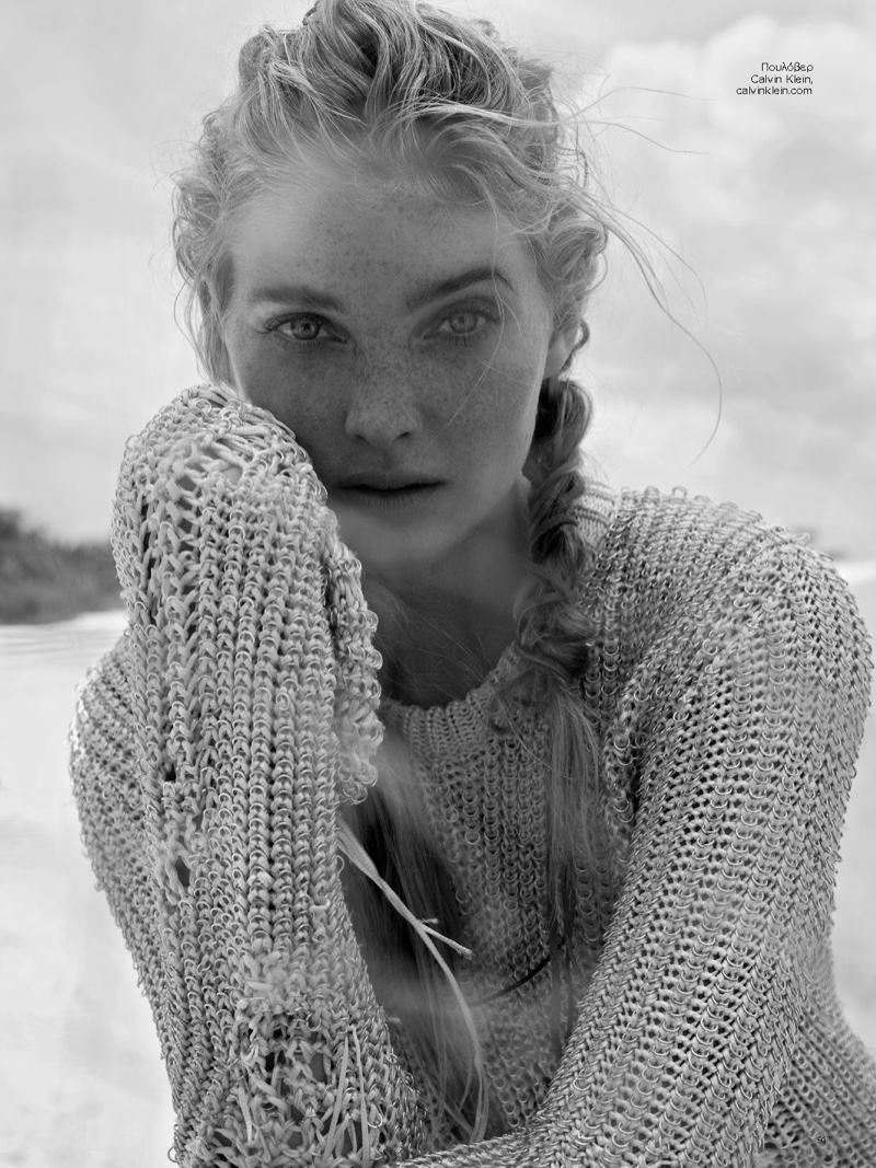 ELSA HOSK FOR HARPER'S BAZAAR GREECE elsa hosk instagram