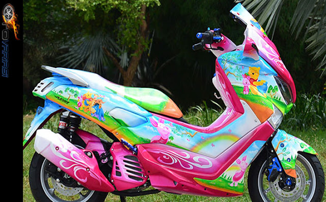 gambar-modifikasi-motor-nmax kumpulan gambar modifikasi motor