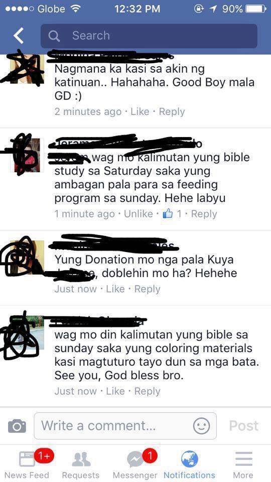 He asked his friend to put a nice comment on his Facebook status. The result? Hilarious! He asked his friend to put a nice comment on his Facebook status. The result? Hilarious!