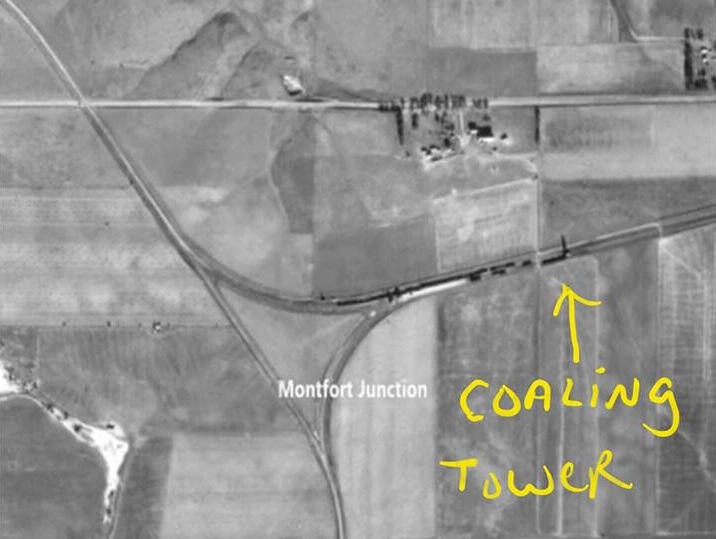 Towns and Nature Montfort, WI C&NW Coaling Tower