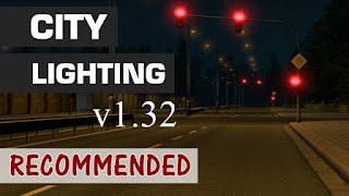 ETS 2 - SiSL's City Lighting v1.32 ets2 mods, recommendedmodsets2, ets2 realistic mods, sisl's mods, ets2 real lights, euro truck simulator 2 mods, ets 2 city lighting v1.32