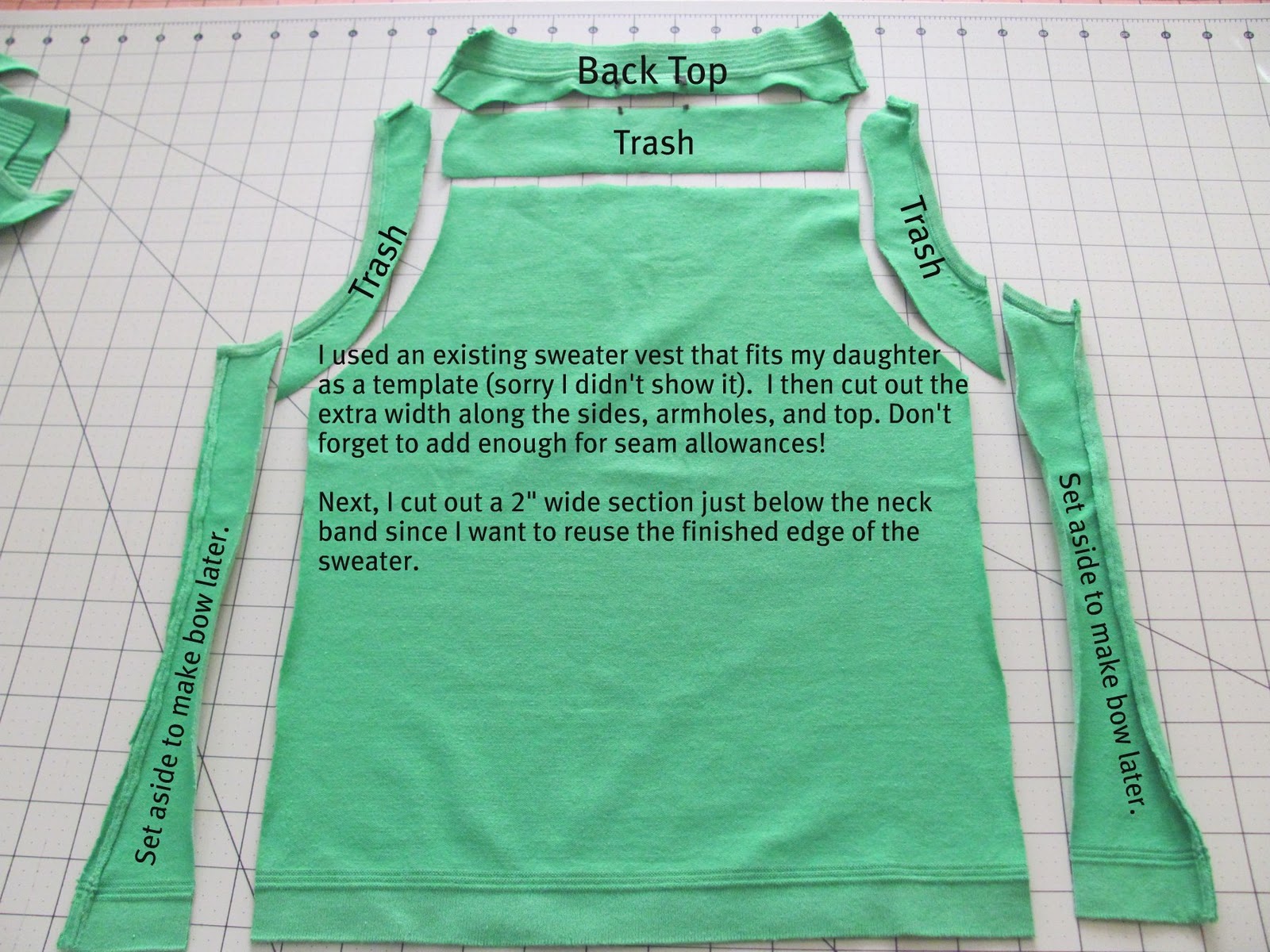 sewVery Refashioned Sweater Set + Tutorial