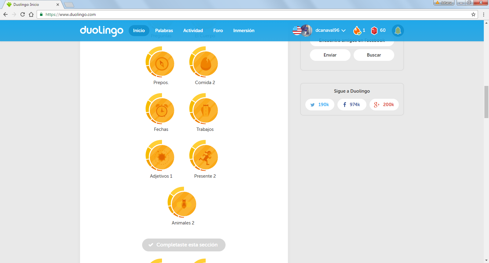 the boy from yesterday D.A.M. Duolingo's tree