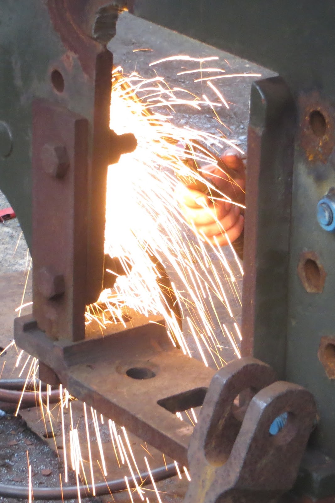 Project 27 Removing Rivets from the frames