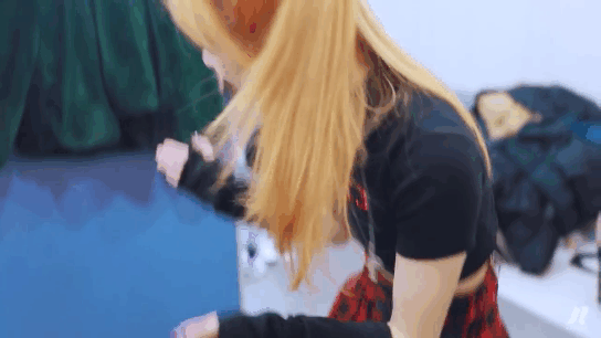 걸그룹 네이처 귀여움을 담당하는 멤버.gif | 인스티즈