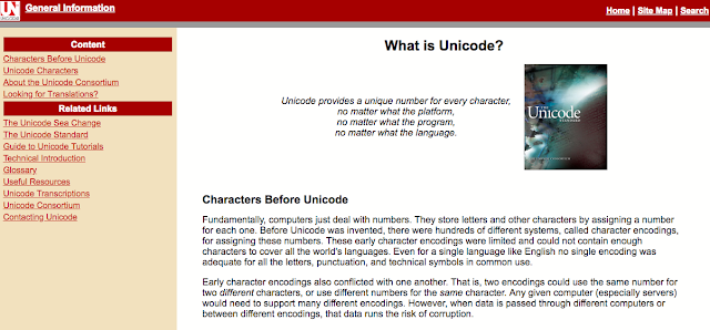 Unicode Homepage Unicode Homepage