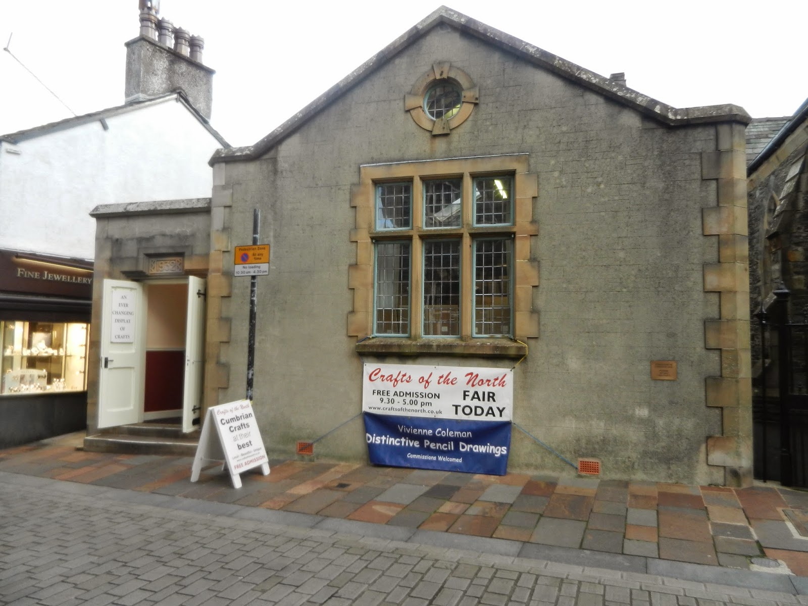 vicarious travelling UK 2014, Keswick craft fair and Hadrians Wall