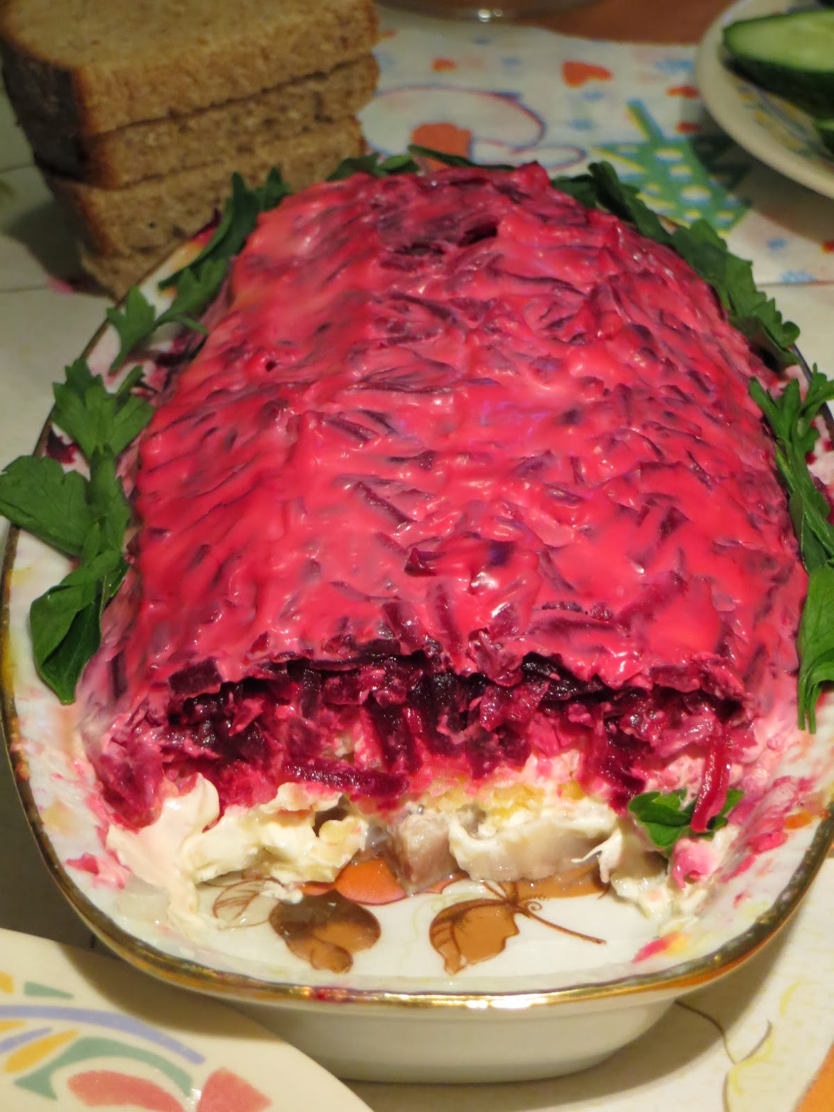 Russian Herring under a Fur Coat Salad Recipe