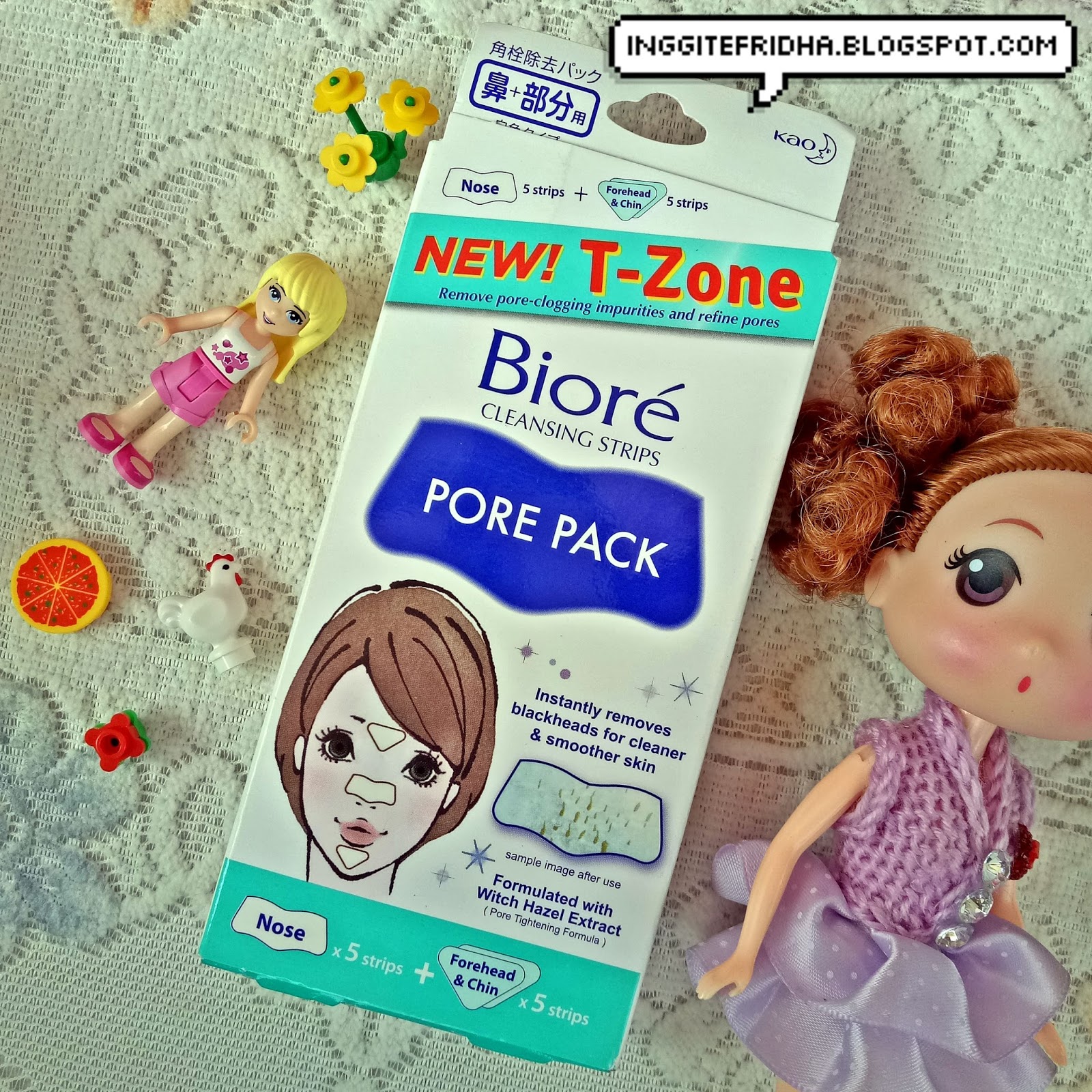 Review Biore Cleansing Strips Pore Pack TZone (Nose, Forehead & Chin