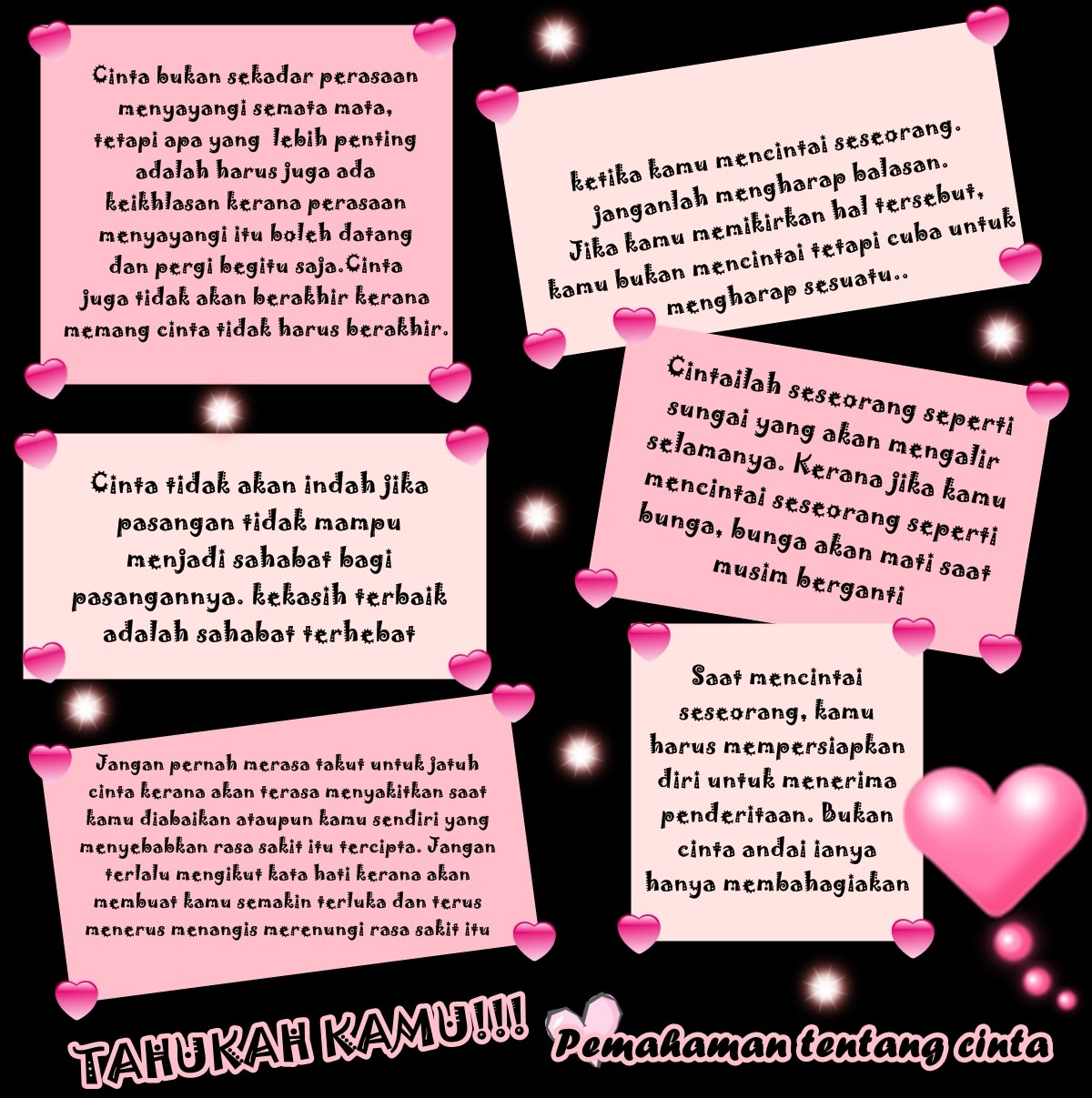 Kata Cinta Dan Gambar Romantis