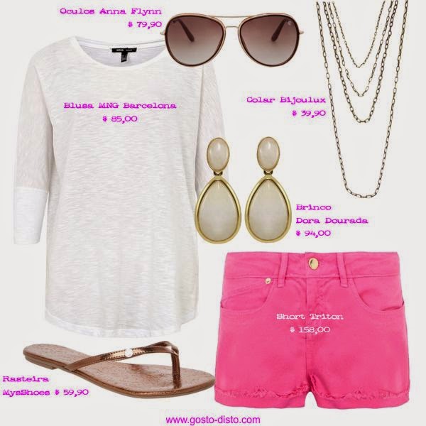 Outubro rosa Copie o look rosa
