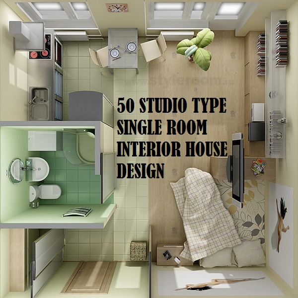 Thoughtskoto 50 Studio Type Single Room House Lay Out And Interior Design